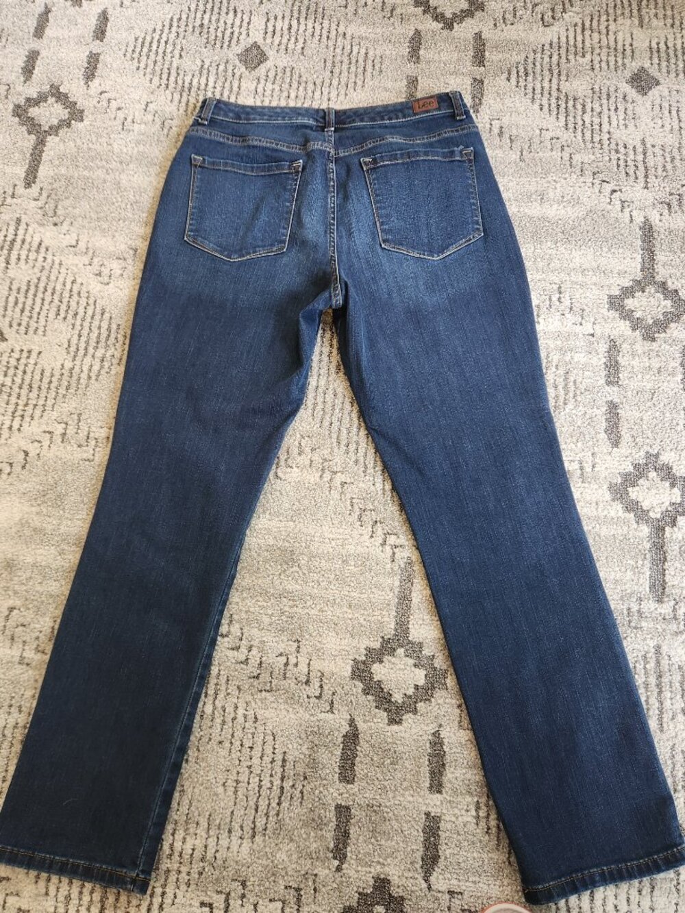 LEE HIGH RISE STRAIGHT LEG.JEANS - Picture 5 of 10